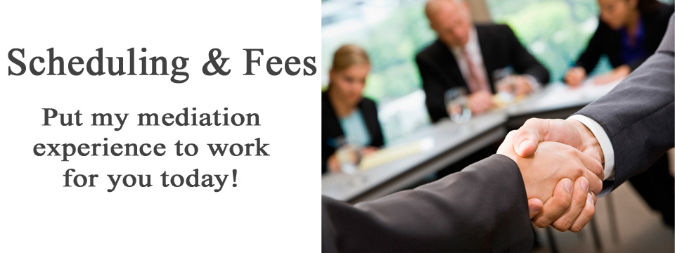 Mediation Fees and scheduling2